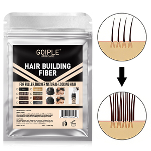 Recharge de fibres capillaires pour densification et épaississement instantané des <span class=keywords><strong>cheveux</strong></span> clairsemés, marque privée et poudre capillaire à étiquette personnalisée - Product Image 6