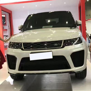 Nueva Actualización de ventas de fábrica, Kits de carrocería de estilo <span class=keywords><strong>SVR</strong></span>, parachoques trasero delantero, faldas laterales, Plug Play para deporte - Product Image 3