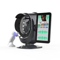 Analyseur de peau facial AI K5736 à millions de pixels de qualité industrielle pour cliniques esthétiques et salons – Analyseur de diagnostic 3D de la peau du visage