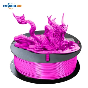 Dowell uygun maliyetli 3d filament 1kg 3kg 5kg 1.75mm 2.85mm baskı malzemesi PLA ABS PETG pla 3d yazıcı filament