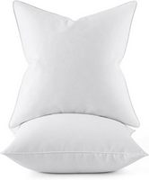 Ventes en gros d'inserts de coussins en duvet de plumes, moelleux et volumineux, enveloppe 100% coton, pour lit, canapé, personnalisable