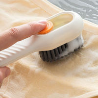 Nouveau Nettoyant Liquide Multifonctionnel pour Chaussures en Tissu Lavable à l'Eau 2026 avec Brosse et Distributeur