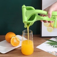 Kleine Huishoudelijke Handleiding Juicer Handpers Aluminium Extractor Voor Citroen Sinaasappelsap Pp Plastic Materiaal Nieuw Fruit Groente Gereedschap