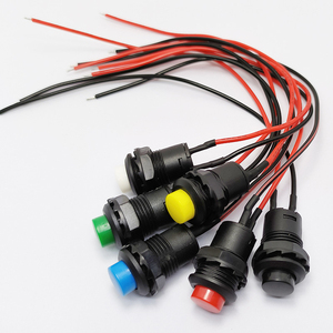 สวิตช์ปุ่มกดแบบล็อคตัวเองทรงกลมขนาด 12 มม. 1.5A 250VAC 3A 125VAC รุ่น DS-425A สวิตช์เปิด-ปิดสีดำ ผลิตในประเทศจีน - Product Image 6