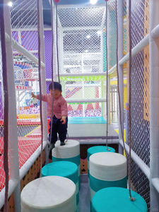 Équipement de parc d'attractions intérieur commercial personnalisé, grand parc de trampolines pour enfants avec aire de jeux souple - Product Image 5