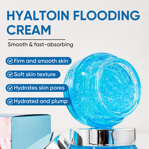 Private Label Hyaltoin Flooding Cream Blue Gel Moisturizer Skin Nourishing And Soothing Dry Skin And Anti-Wrinkle OEM <b>Face</b> Cream - Product Image 3