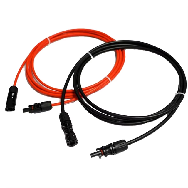 CHENF High Performance Connector Solar Power Plug 30/50A Wire Harness 12AWG Cable Customized Assembly Wire to Wire PV Connector