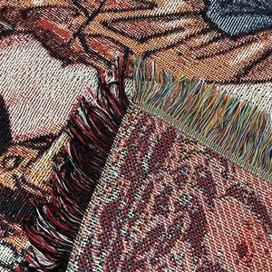 Moq 1 PC Chăn Các Nhà Sản Xuất Tùy Biến Nhanh Chóng Dệt Tấm Thảm Chăn Anime Tấm Thảm Chăn Tùy Chỉnh - Product Image 3