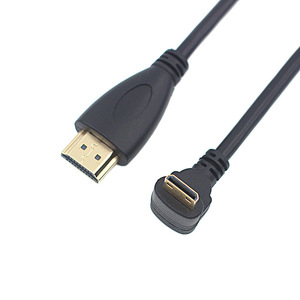 สาย HDMI เป็นมินิ HDMI ชนิดตัวผู้ต่อตัวผู้ 1080P ชุบทอง สำหรับการเชื่อมต่อจอแสดงผลของกล้อง - Product Image 3