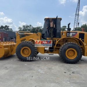 Cargadora de Ruedas CAT 966H Usada Original a Precio Económico, Cargadora Frontal Caterpillar 966H en el Almacén de Shanghái - Product Image 3
