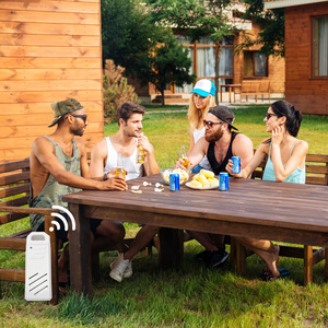 Termoigrometro digitale intelligente con sensore di temperatura e umidità Wireless <span class=keywords><strong>in</strong></span> <span class=keywords><strong>tempo</strong></span> <span class=keywords><strong>reale</strong></span> per il monitoraggio del <span class=keywords><strong>tempo</strong></span> interno/esterno - Product Image 5