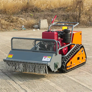 Tagliaerba Cingolato Fuoristrada per Frutteti, Serre e Zone Incolte, Attrezzatura Ecologica a <span class=keywords><strong>Benzina</strong></span> 608CC ad Alta Potenza per Diserbo - Product Image 5