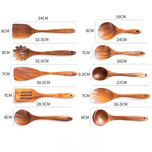 Accessoires <span class=keywords><strong>de</strong></span> <span class=keywords><strong>cuisine</strong></span> avec logo personnalisé, cuillère <span class=keywords><strong>de</strong></span> <span class=keywords><strong>cuisine</strong></span>, outils en bois, ustensiles <span class=keywords><strong>de</strong></span> <span class=keywords><strong>cuisine</strong></span> <span class=keywords><strong>de</strong></span> qualité alimentaire, ensemble d'ustensiles <span class=keywords><strong>de</strong></span> <span class=keywords><strong>cuisine</strong></span>, outils <span class=keywords><strong>de</strong></span> <span class=keywords><strong>cuisine</strong></span> pour poêles antiadhésives - Product Image 2