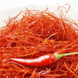 Hot Pabrik Grosir 100% Alami Irisan Cabai 1Mm Cabai Merah Silk Thread