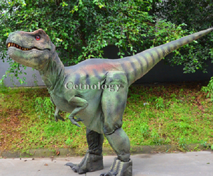 Halloween Animatronics Cetnology tamaño real dinosaurio mecánico piernas ocultas caminar t-rex disfraz para <span class=keywords><strong>Jurassic</strong></span> <span class=keywords><strong>World</strong></span> Theme Park - Product Image 3
