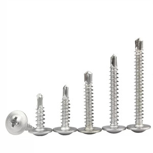 Vis autoperceuses à tête bombée galvanisées en acier au carbone M4.2 M4.8 16mm 19mm 25mm SMS - Product Image 4