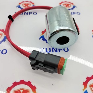 Nouvelles pièces pour chargeuse-pelleteuse E416C 416D 420D 428D 430D 432D 436C 438C 438D 442D 446B Bobine solénoïde 130-0013 1300013 Vanne solénoïde - Product Image 5