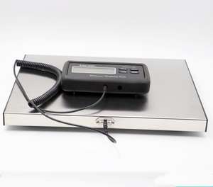 <span class=keywords><strong>Balance</strong></span> de plate-forme en acier inoxydable robuste 200 kg <span class=keywords><strong>balance</strong></span> de poids de papier de sol numérique électrique avec adaptateur secteur - Product Image 1