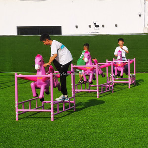 Productos para parques <span class=keywords><strong>de</strong></span> atracciones al aire libre sin alimentación, caballo balancín para niños, fácil <span class=keywords><strong>de</strong></span> instalar, adecuado para el arrendamiento <span class=keywords><strong>de</strong></span> instalaciones <span class=keywords><strong>de</strong></span> juegos en el patio trasero - Product Image 4