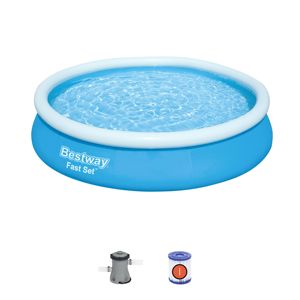 <span class=keywords><strong>Bestway</strong></span> 57275 <span class=keywords><strong>Fast</strong></span> <span class=keywords><strong>Set</strong></span> 3,66 M X 76cm <span class=keywords><strong>Piscina</strong></span> inflable de PVC para niños sobre el suelo Piscinas redondas al aire libre - Product Image 2