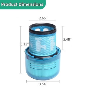 Filtro de Repuesto V15 Detect <span class=keywords><strong>Absolute</strong></span> Submarine para <span class=keywords><strong>Dyson</strong></span> SV14 HEPA Lavable, Compatible con Modelos <span class=keywords><strong>V11</strong></span> Torque Drive <span class=keywords><strong>Animal</strong></span> - Product Image 4
