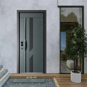 Chất lượng cao giá cả cạnh tranh không thấm nước nội thất MDF + cửa gỗ nội thất hiện đại - Product Image 4