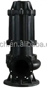 380V Chopper Pump Centrifugal Submersible Water Pump With Reamer For Sewage Powered By Motor Chopper Sewage Water Pump