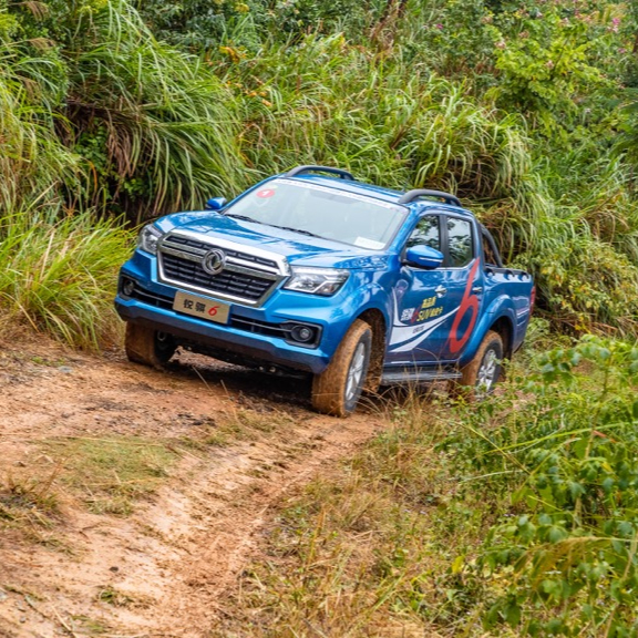 판매를 위한 좋은 품질을 가진 제일 가격 Dongfeng 부유한 6 디젤 엔진 4WD 픽업 트럭