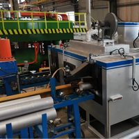 Four de découpe à chaud multi-combustibles contrôlé par PLC Yizheng 380V, écoénergétique pour l'extrusion d'aluminium T5 T6