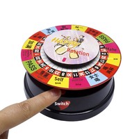 Roulette de boisson numérique personnalisée en plastique, best-seller transfrontalier, pour jeu de vin, loterie, divertissement KTV