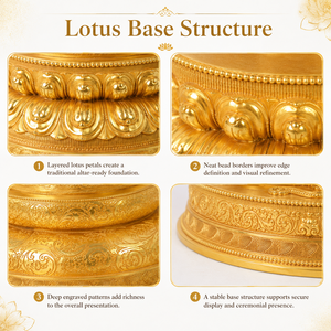 Statue <span class=keywords><strong>de</strong></span> <span class=keywords><strong>Bouddha</strong></span> Médic en laiton à motif nuageux, sculpture d'ange plaquée or faite à la main, modèle TF0518 pour la décoration <span class=keywords><strong>de</strong></span> la maison et <span class=keywords><strong>du</strong></span> <span class=keywords><strong>jardin</strong></span> - Product Image 6