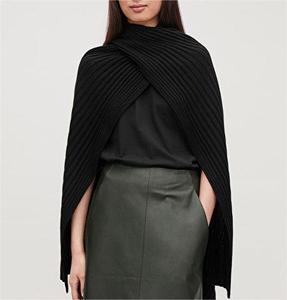 <span class=keywords><strong>Poncho</strong></span> châle <span class=keywords><strong>en</strong></span> laine d'<span class=keywords><strong>alpaga</strong></span> tricotée de luxe pour femmes, fabrication sur mesure 2026 - Product Image 2