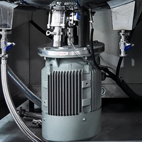 Homogénéisateur émulsionnant sous vide 300L à haut cisaillement mélangeur de dispersion machine dentifrice de levage hydraulique crème liquide cosmétique