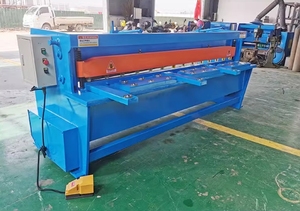 CNC thủy lực chém tấm uốn Máy cắt nhôm thép tấm Máy cắt - Product Image 2