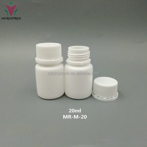 Garrafas plásticas transparentes de 20cc, <span class=keywords><strong>20g</strong></span> 20ml, cápsulas de comprimido, recipientes, garrafas de plástico para embalagem medicinal - Product Image 3