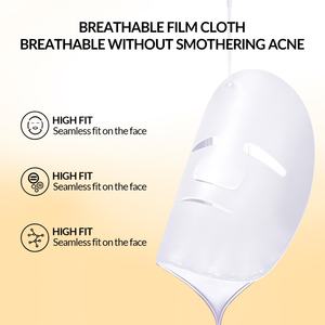 Vegan Skin Care Face <b>Mask</b> Sheet Korean Hydrating Moisturizing Brightening Glow Vitamin C Facial <b>Mask</b> - Product Image 3