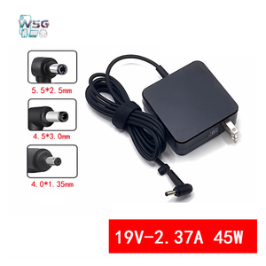 SZ-Wisbuild ノートパソコン AC アダプター充電器 ASUS 用 19V 33W/45W/65W 100-240V 入力 5.5x2.5mm/4.0x1.35mm/4.5x3.0mm ポート スクエア電源 - Product Image 4