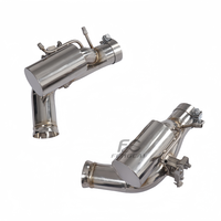Système d'échappement en acier inoxydable pour Ferrari 296 GTB V6 3.0T 2021- Échappement Valvetronic de haute qualité, son racing