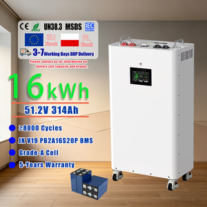 EU stock Vertical 51.2v 280ah 314ah Lithium Ion <b>Battery</b> Pack 16kwh Lifepo4 Solar Storage System 51.2V <b>48v</b> 300ah JK V19 BMS - Product Image 1