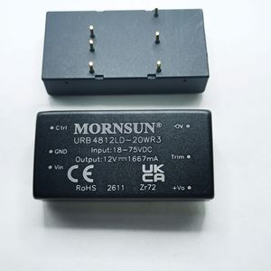 Module d'alimentation isolé URB4812LD-20WR3 Tension d'entrée (Vdc) 40V~160V Tension de sortie 12V Courant de sortie (maximum) 1,667A - Product Image 6