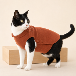 Solid Color Padded <b>Dog</b> Coat Adjustable All Seasons Leisure Style for <b>Dogs</b> - Product Image 1