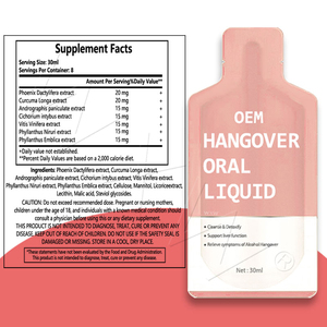 Bebida para la Resaca de Marca Propia, Suplemento Antialcohol, Cardo Mariano, Bebida para Desintoxicarse, Bebida para la Recuperación de la Resaca - Product Image 2