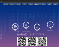 Traceur GPS pour véhicule SecumorePlus avec système de suivi de localisation par plateforme compatible avec les applications WEB PC Android IOS Visitez Gps16888