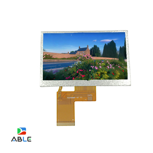 หน้าจอ TFT LCD IPS ขนาด 4.3 นิ้ว ขายส่ง หน้าจอสี 4.3 นิ้ว 40 พิน โมดูลจอแสดงผล 480x272 - Product Image 1
