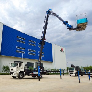 Nuovo Veicolo Aereo Diesel JIUHE con Braccio Diritto per Lavori in Altezza, <span class=keywords><strong>Camion</strong></span> per Operazioni ad Alta Quota 12m/16m/20m/25m/28m/32m/38m/45m/55m con <span class=keywords><strong>Cestello</strong></span> di Sollevamento - Product Image 6
