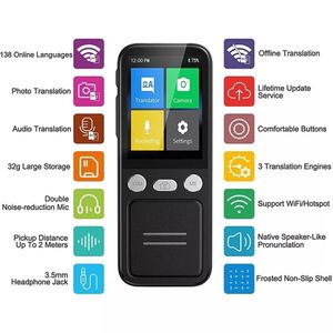 2.4 pouces Smart AI Translation Android Travel Translator Prend en charge 138 Language Mutual 14 Offline Translation - Product Image 4