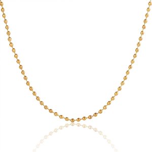Chaîne à billes ronde en laiton plaqué or 14K/18K ROSA BESSIE, diamètre 1,5 mm, en rouleau - Product Image 6