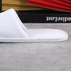 Zapatillas desechables con logotipo bordado personalizado, para Hotel, SPA, servicio de una parada, fábrica china, OEM - Product Image 6