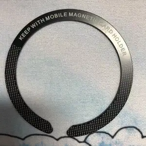 האחרון חדש דביק מגנטי קיר הר עבור Magsaf מגנטי טבעת צלחת על טלפון אלחוטי מטען