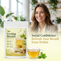 Té Herbal Natural al por Mayor para la Salud Bucal, Alivio del Mal Aliento, Té Herbal Chino Orgánico para el Bienestar Intestinal y Aliento Fresco